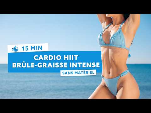 15-MIN CARDIO HIIT FAT-BURN EXPRESS! Intense, fast and effective - Bikini with Sissy 11