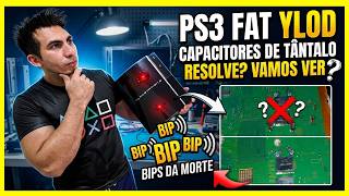 Consertei o PS3 FAT? O Teste Real dos Capacitores de Tântalo