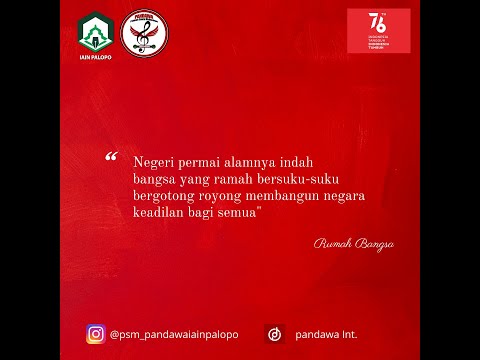 RUMAH BANGSA  UKM PSM PANDAWA IAIN PALOPO