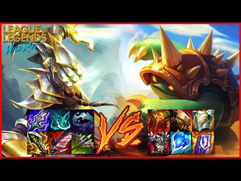 Full Build Fights Master Yi vs. Rammus | League of Legends: Wild Rift