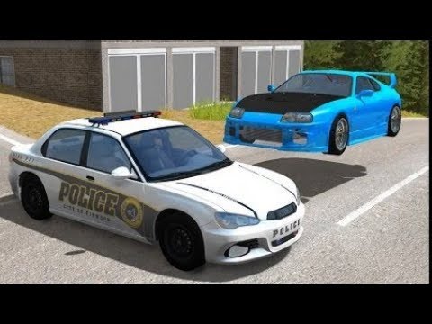 Extreme Side Impact Crashes Part0 - BeamNG DRIVE