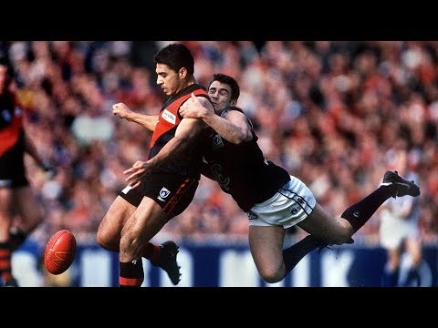Fraser Brown shall not be passed | Bombers v Blues, 1999 PF | AAMI Classic Last Two Mins | AFL