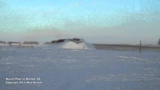preview picture of video 'Russell Snow Plow Train at Rosholt, SD'