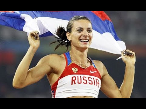 Russa bateu o recorde de salto com vara