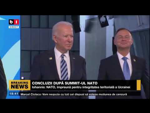 DECLARATII KLAUS IOHANNIS - CONCLUZII DUPA SUMMIT-UL NATO_Stiri B1_14 iunie 2021
