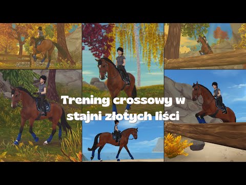 Trening crossowy w stajni złotych liści || Realistyczne sso #4