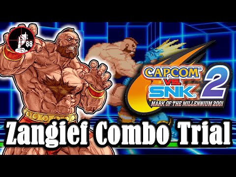 Zangief Trials for Capcom vs. SNK 2 【カプエス2】(Hints in description)