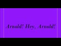 Hey Arnold Theme Song Lyrics