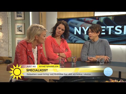 Specialkost: "Alla skolor borde servera vegetariskt" - Nyhetsmorgon (TV4)