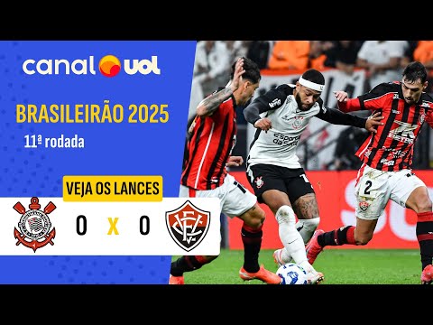 CORINTHIANS 0 X 0 VITÓRIA