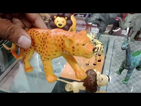 Huge Toy Zoo Wild Animals Collection -  Zoo Toys 🐯🦓🦜🐸🐊🐢🦎