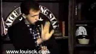 Age: 20
When: 1987
What: At the Catch A Rising Star comedy club in his hometown, Boston, CK was in his element; he joked that he knew everyone there. Good thing, seeing as he started off by toying with the audience.