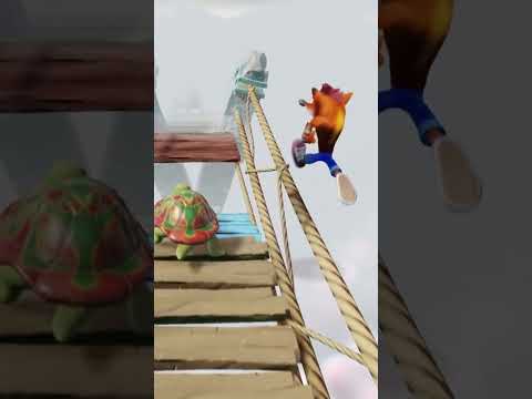 How to beat Crash Bandicoots Infamous High Road Level EASILY