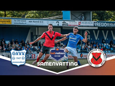 Hoekschop valt IN EEN KEER BINNEN 😱 | G.V.V.V. vs. AFC | Samenvatting Betnation Divisie 23/24