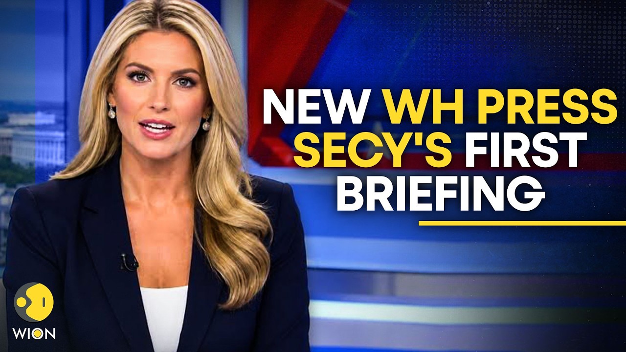 White House Briefing LIVE: Incoming White House Press Secretary Holds First Briefing | WION Live