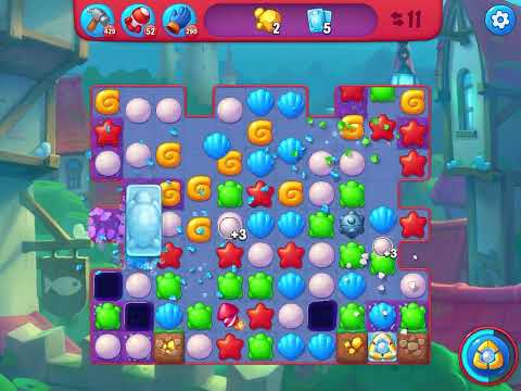 Fishdom Hard level 6883 no boosters フィッシュダム ハード [Friend's]