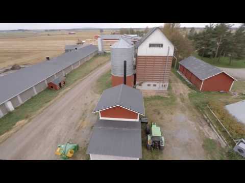 Fliseldad torkanläggning, spannmålstorkning med VETO