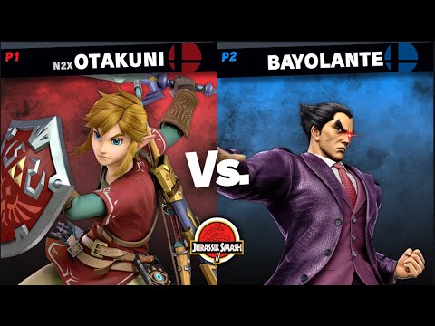 Otakuni (link) VS Bayolante (kazuya) | Jurassik Smash 2 Top 8 LSF