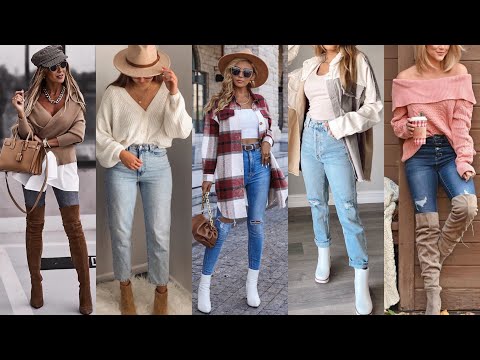 MODA OTOÑO INVIERNO 22/2023 TENDENCIAS MUJER OUTFITS CASUALES MODA OTOÑO INVIERNO 2022 🍁2023