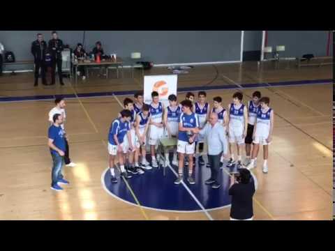 Entrega de trofeos Final A4 Cadete masculino