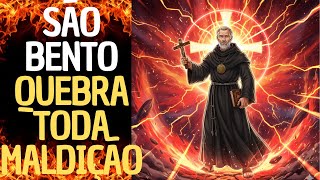 🙏 SÃO BENTO QUEBRA TODA MALDIÇÃO E INVEJA NO SEU LAR ✨ PROTEÇÃO ABSOLUTA DA CRUZ! REZE AGORA!