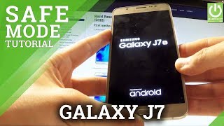 How to Enter Safe Mode on SAMSUNG Galaxy J7 - Quit Safe Mode