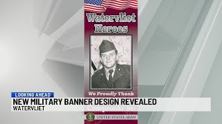 Watervliet unveils new design for military banners