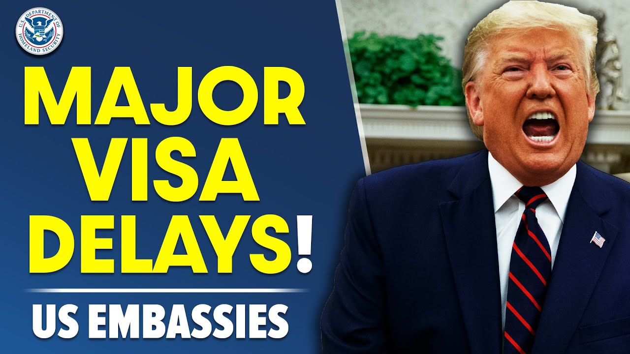 Major Visa Delays!! Trump Orders US Embassies to Cut Staff | US Immigration Reform