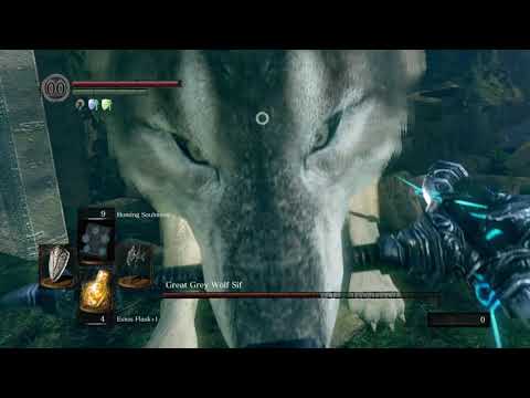 Dark Souls Remastered - Great Grey Wolf Sif Boss Guide