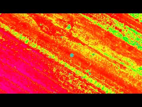 Multispectral Drone Video - Looks like another planet