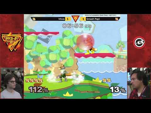 Tipped Off 14 Melee Pools - hwta (Fox) vs. Smash Papi (Fox)