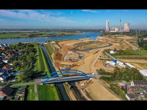 Livestream zur Flutung und Inbetriebnahme der neuen Emscher-Mündung