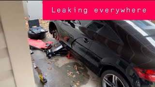 How to change windshield washer fluid reservoir on Audi TT Mk2 ￼