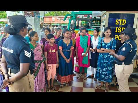 காரைக்குடியில் சிங்கப்பெண் காவலர்கள்