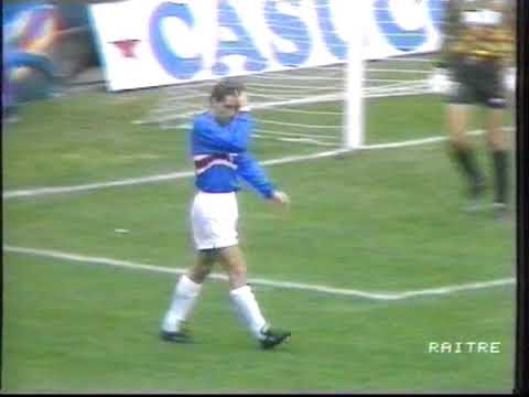 DERBY SAMPDORIA GENOA 1-2 1990 (Eranio,Vialli,Branco) PARTITA COMPLETA