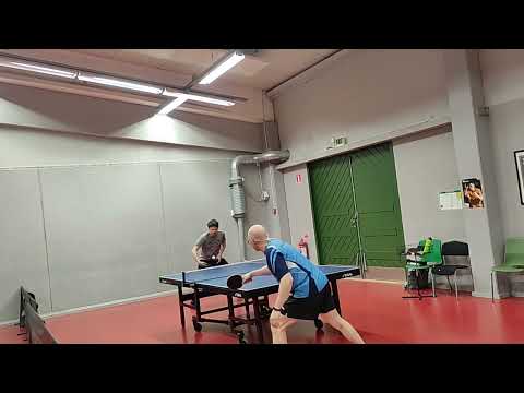 2023-04-04 First test Spinlord Keiller 1.2 mm on Stiga Clipper Classic