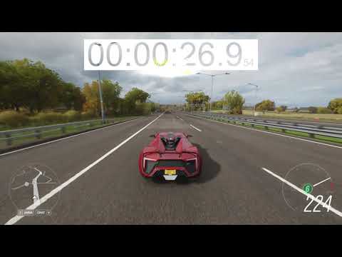 Forza Horizon 4 Lykan Hypersport 0-200 Mph - Speed Test - SOTP - Acceleration Battle