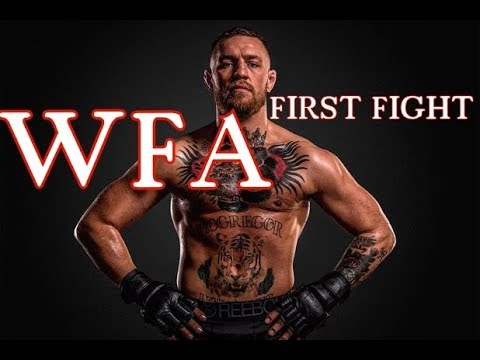 WFA 1st Fight Conor McGregor vs Ibrahim Johnson