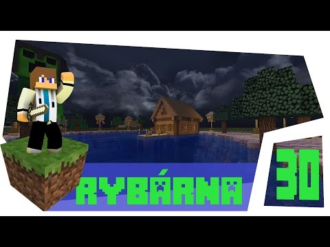 ► Minecraft : SkyBlock | #30 | RYBÁRNA! | CZ [1080p] - Za-Play.cz