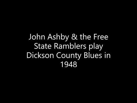 John Ashby & The Free State Ramblers play Dickson County Blues in 1948