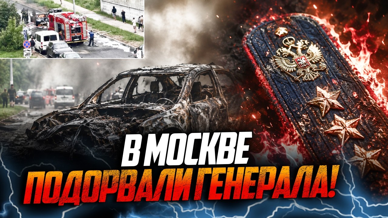 ⚡️"Генерал сів у машину і полетів у повітря" - шикарні кадри з Москви! / РАЙТ Н