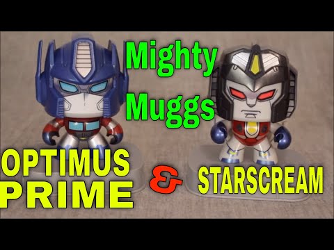Mighty Muggs Optimus Prime and Starscream - GotBot True Review NUMBER 763