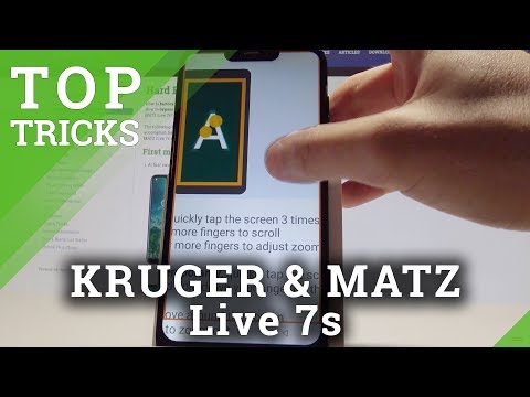 TOP TRICKS KRUGER & MATZ Live 7s - The Best Android Tips / Cool Features