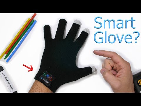 這款智能手套能讓你的手指變成手機！? (This Smart Glove turns your fingers into a cell phone!?)