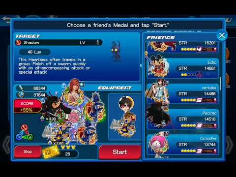 Kingdom Hearts Union X - SP Sora HSC (6.5 million points)