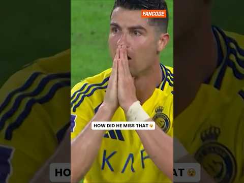 CR7 came agonizingly close | Al-Nassr vs Kawasaki Frontale | AFC Champions League Elite SF
