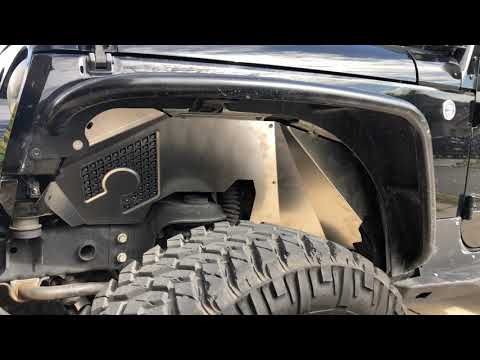 Artec Inner Fender Install 07-18 Jk