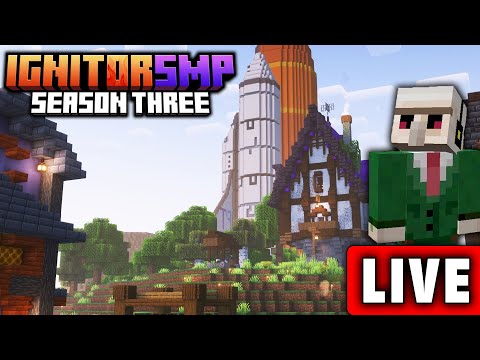 EPIC Minecraft HQ Build LIVE on IgnitorSMP!