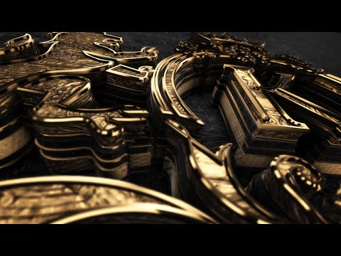 Luxury | Black & Gold | Cinematic | 3D Logo Intro
