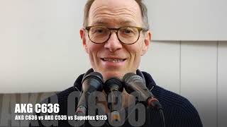 Video thumbnail for AKG C636 vs AKG C535 vs Superlux S125 by Benno Kaiser